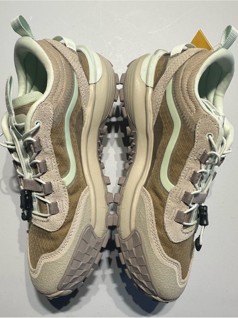 Vans Crosspath XC Men's Sz 6 Women's Sz 7.5 Peyote Beige Mint Green Hiking Shoes - Picture 3 of 8